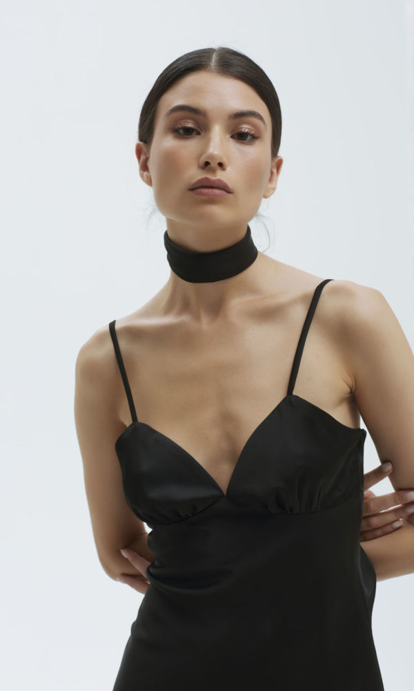 Black Pearl mini dress