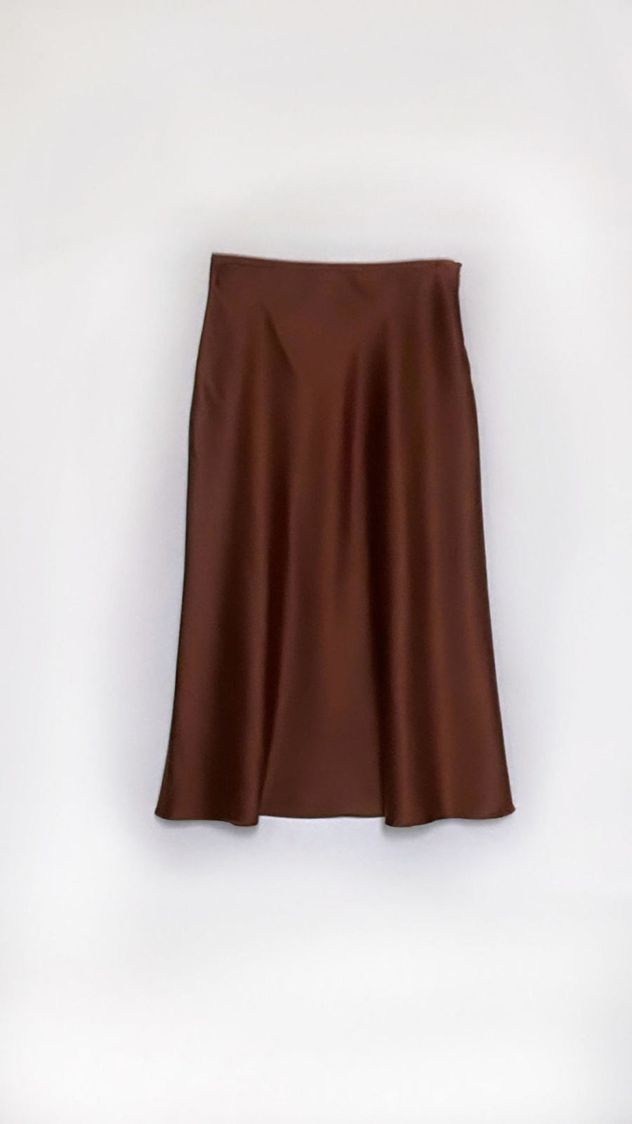 Cinnamon Silk Skirt